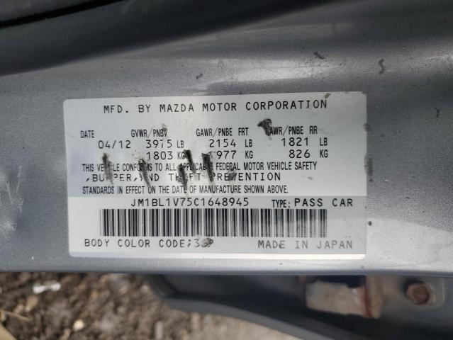 Photo 11 VIN: JM1BL1V75C1648945 - MAZDA 3 