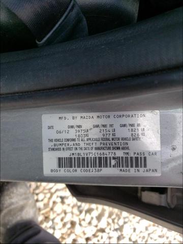 Photo 9 VIN: JM1BL1V75C1684778 - MAZDA 3 I 