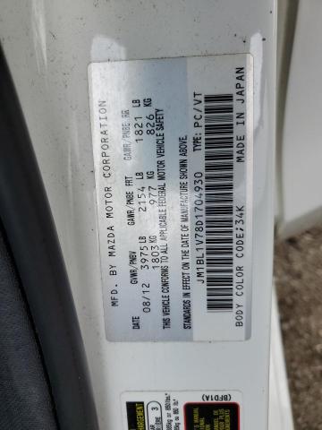 Photo 12 VIN: JM1BL1V78D1704930 - MAZDA 3 I 