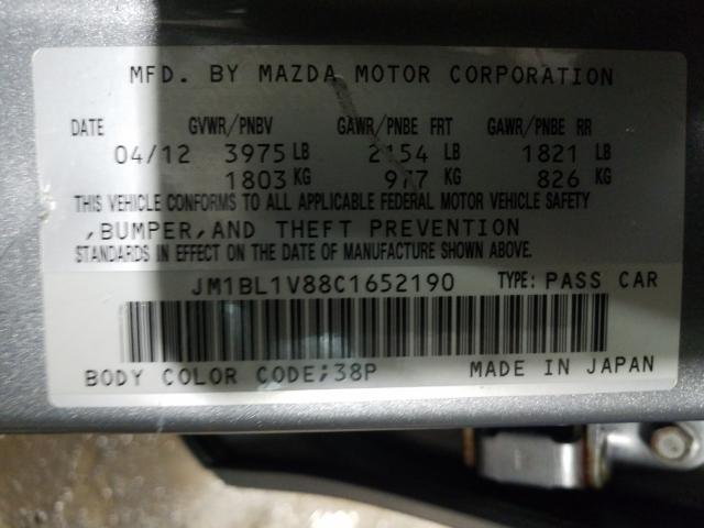 Photo 9 VIN: JM1BL1V88C1652190 - MAZDA 3 I 