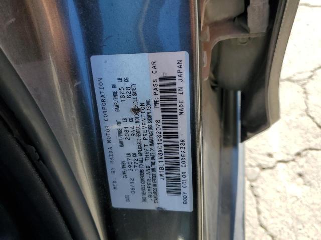 Photo 11 VIN: JM1BL1V8XC1682078 - MAZDA 3 I 