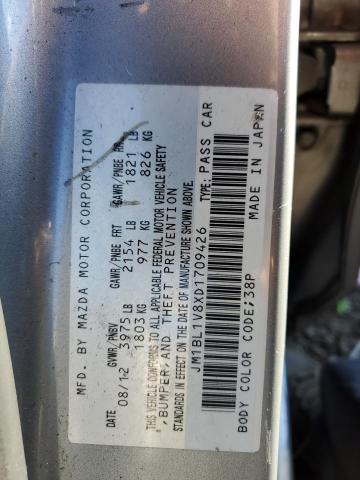 Photo 12 VIN: JM1BL1V8XD1709426 - MAZDA 3 I 