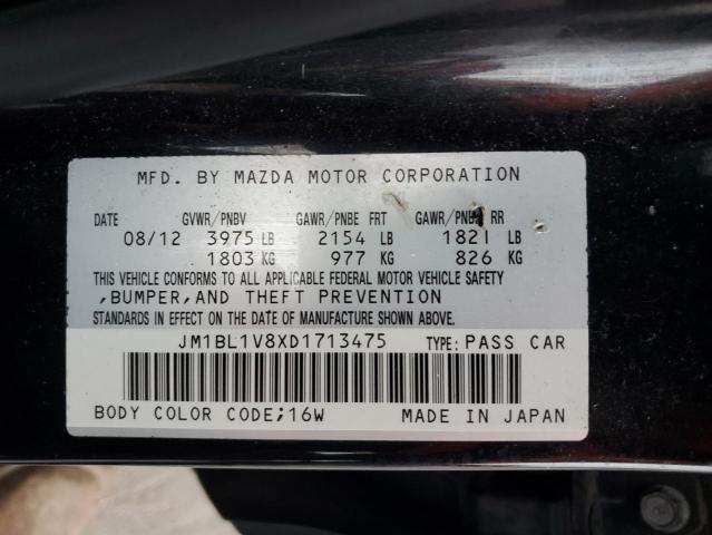 Photo 11 VIN: JM1BL1V8XD1713475 - MAZDA 3 I 