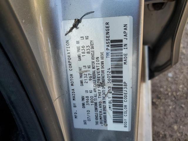 Photo 11 VIN: JM1BL1VF1B1360524 - MAZDA 3 