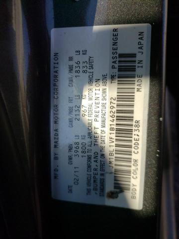 Photo 9 VIN: JM1BL1VF1B1462972 - MAZDA 3 I 