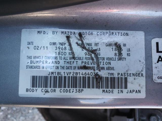 Photo 9 VIN: JM1BL1VF2B1464035 - MAZDA 3 I 