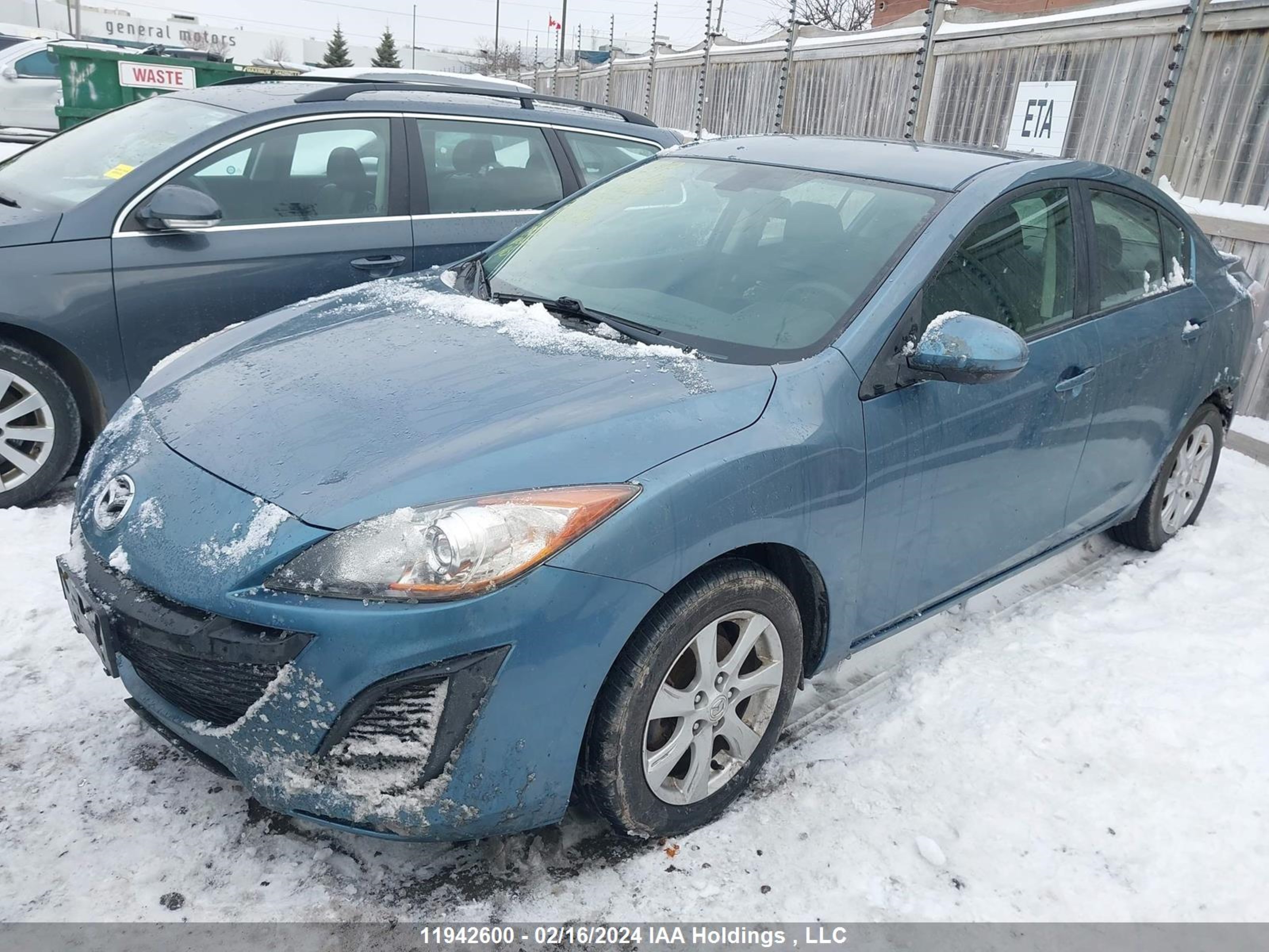 Photo 1 VIN: JM1BL1VF2B1903492 - MAZDA 3 