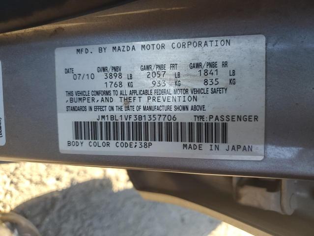 Photo 11 VIN: JM1BL1VF3B1357706 - MAZDA 3 