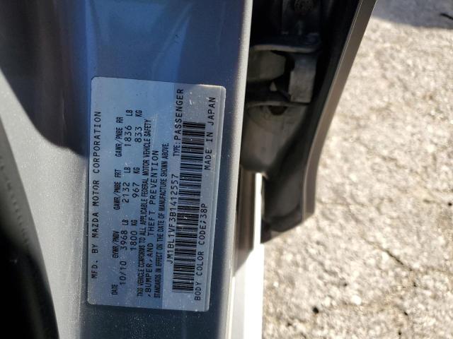 Photo 11 VIN: JM1BL1VF3B1412557 - MAZDA 3 I 