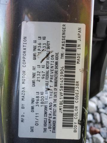 Photo 11 VIN: JM1BL1VF5B1453904 - MAZDA 3 