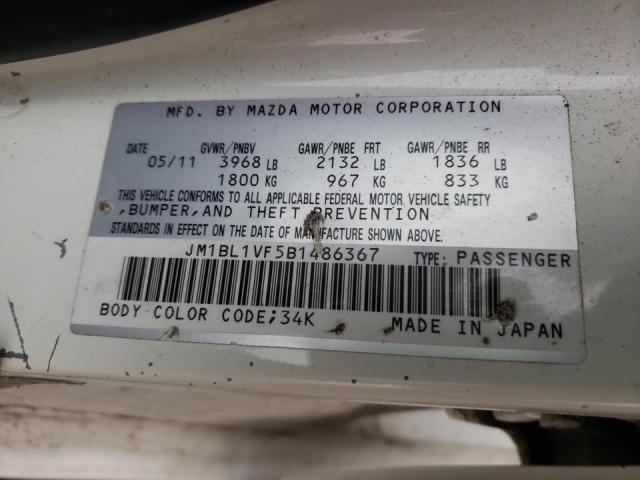 Photo 9 VIN: JM1BL1VF5B1486367 - MAZDA 3 I 