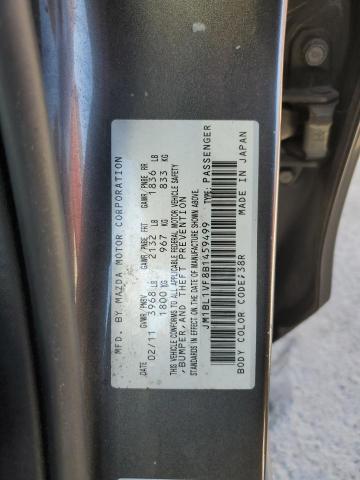 Photo 11 VIN: JM1BL1VF8B1459499 - MAZDA 3 I 