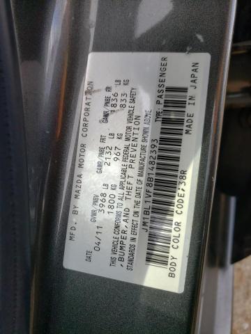 Photo 11 VIN: JM1BL1VF8B1482393 - MAZDA 3 I 