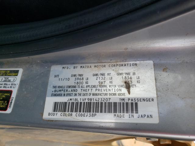 Photo 9 VIN: JM1BL1VF9B1423207 - MAZDA 3 I 