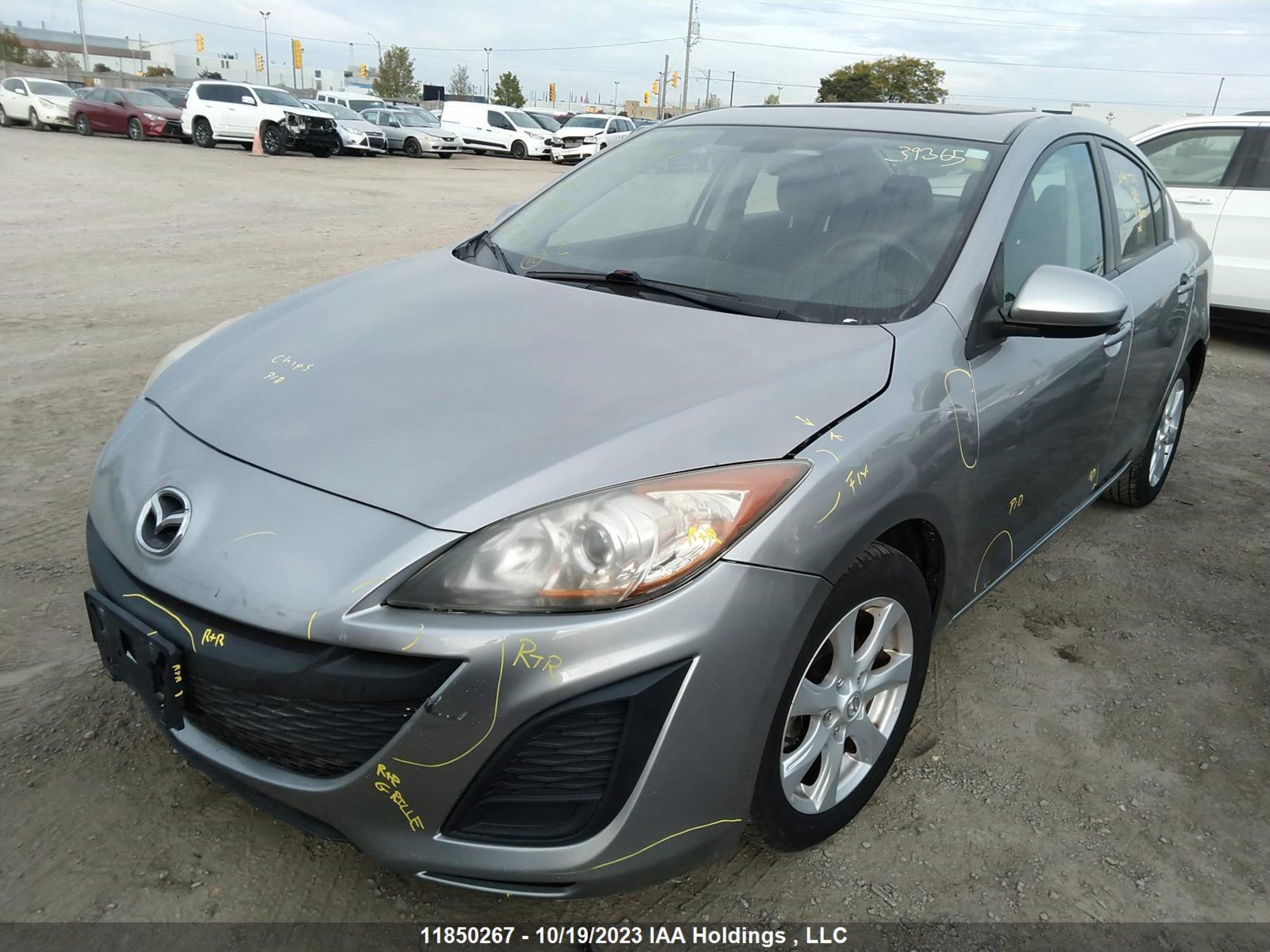 Photo 1 VIN: JM1BL1VFXB1420378 - MAZDA 3 