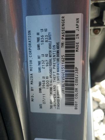 Photo 11 VIN: JM1BL1VG4C1511625 - MAZDA 3 I 