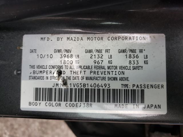 Photo 9 VIN: JM1BL1VG5B1406493 - MAZDA 3 I 