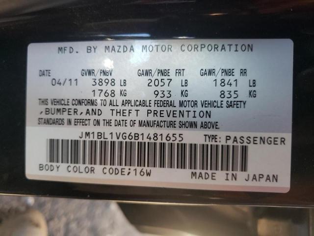 Photo 9 VIN: JM1BL1VG6B1481655 - MAZDA 3 I 