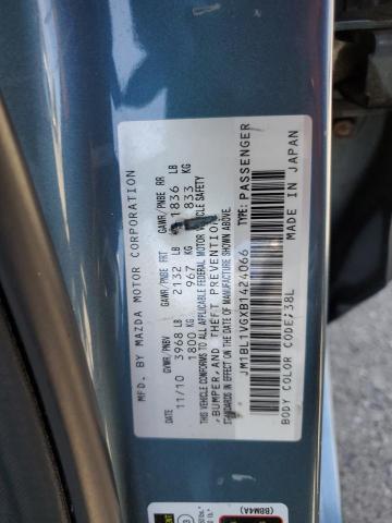 Photo 11 VIN: JM1BL1VGXB1424066 - MAZDA 3 I 