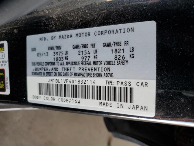 Photo 11 VIN: JM1BL1VP4D1832114 - MAZDA 3 