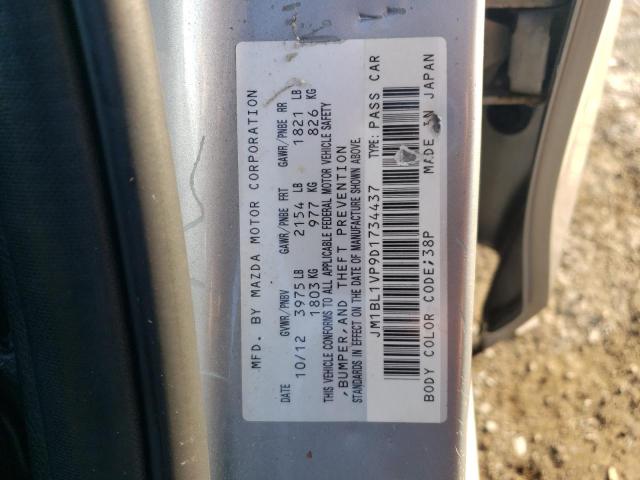 Photo 11 VIN: JM1BL1VP9D1734437 - MAZDA 3 I 