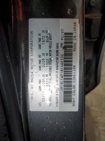 Photo 11 VIN: JM1BL1W51B1462332 - MAZDA MAZDA3 