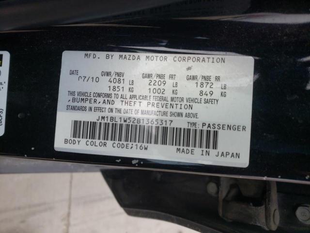 Photo 9 VIN: JM1BL1W52B1365317 - MAZDA 3 