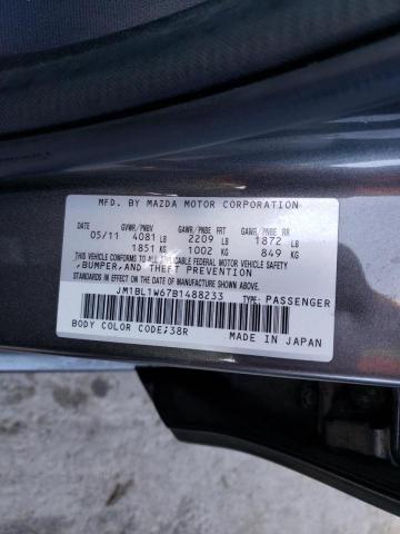 Photo 11 VIN: JM1BL1W67B1488233 - MAZDA 3 S 