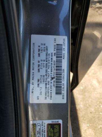 Photo 11 VIN: JM1BL1W72C1675809 - MAZDA 3 