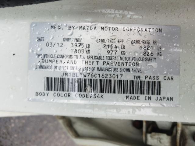 Photo 9 VIN: JM1BL1W76C1623017 - MAZDA 3 I 