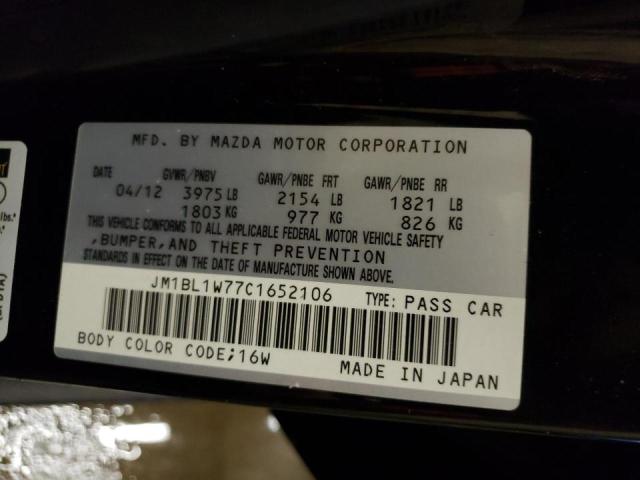 Photo 9 VIN: JM1BL1W77C1652106 - MAZDA 3 I 