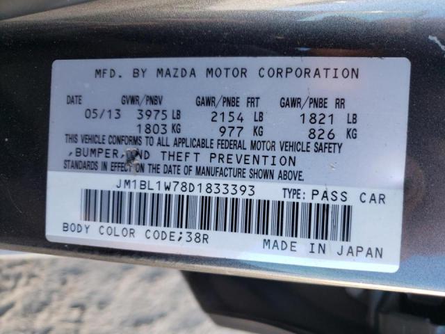 Photo 9 VIN: JM1BL1W78D1833393 - MAZDA 3 I 