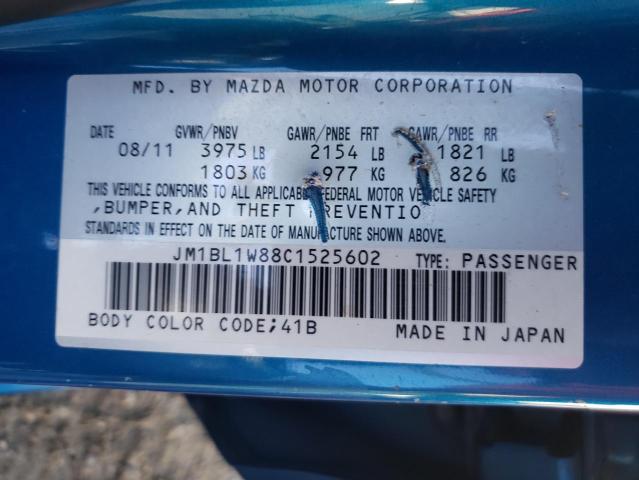 Photo 9 VIN: JM1BL1W88C1525602 - MAZDA 3 I 