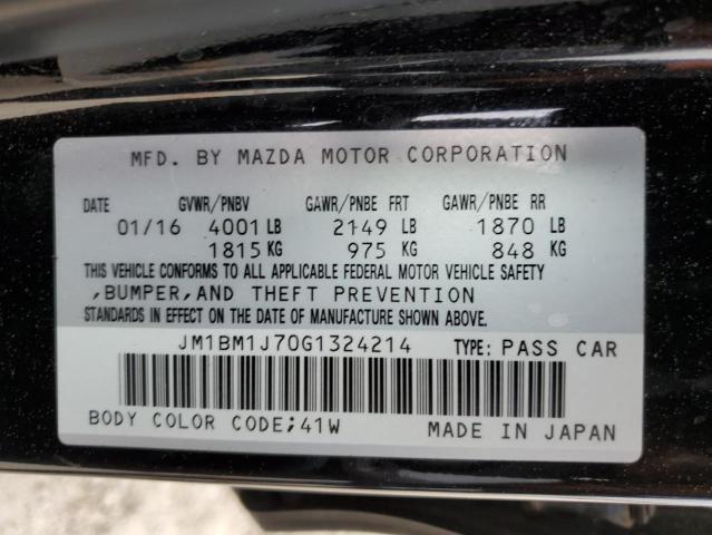 Photo 12 VIN: JM1BM1J70G1324214 - MAZDA 3 