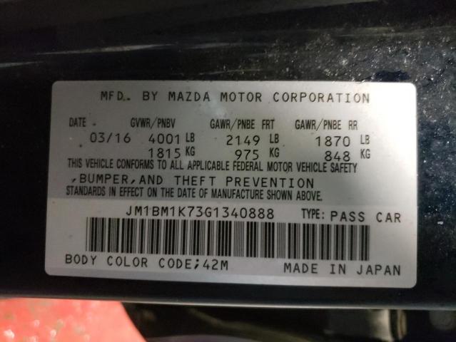 Photo 11 VIN: JM1BM1K73G1340888 - MAZDA 3 SPORT 