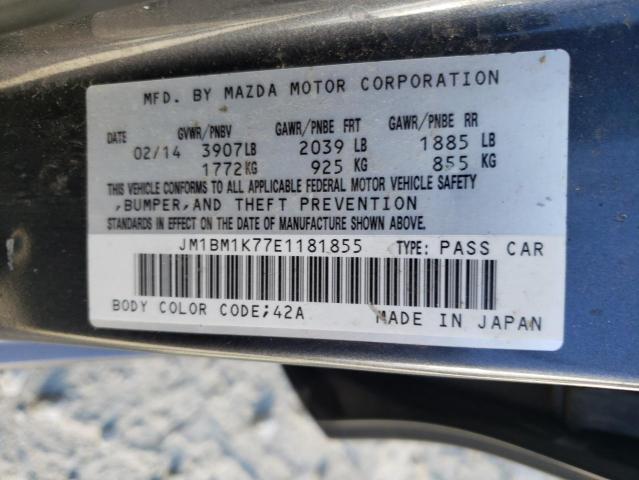 Photo 9 VIN: JM1BM1K77E1181855 - MAZDA 3 SPORT 