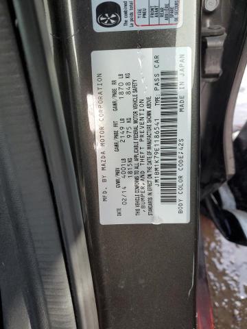 Photo 11 VIN: JM1BM1K79E1186541 - MAZDA 3 