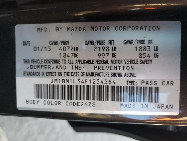 Photo 9 VIN: JM1BM1L34F1254564 - MAZDA 3 TOURING 