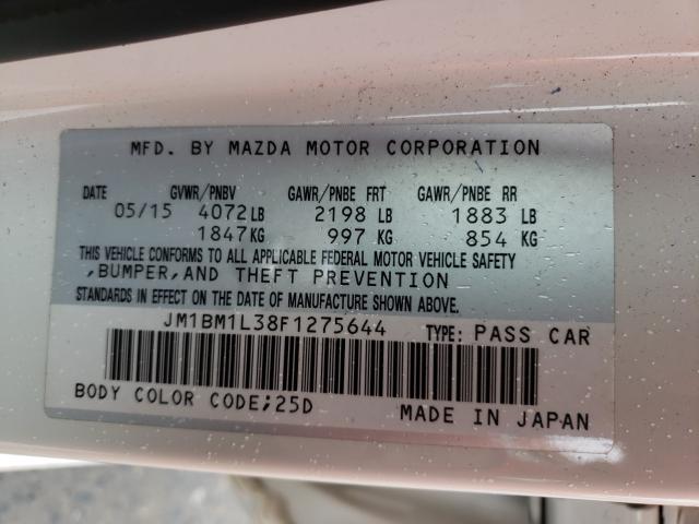 Photo 9 VIN: JM1BM1L38F1275644 - MAZDA 3 