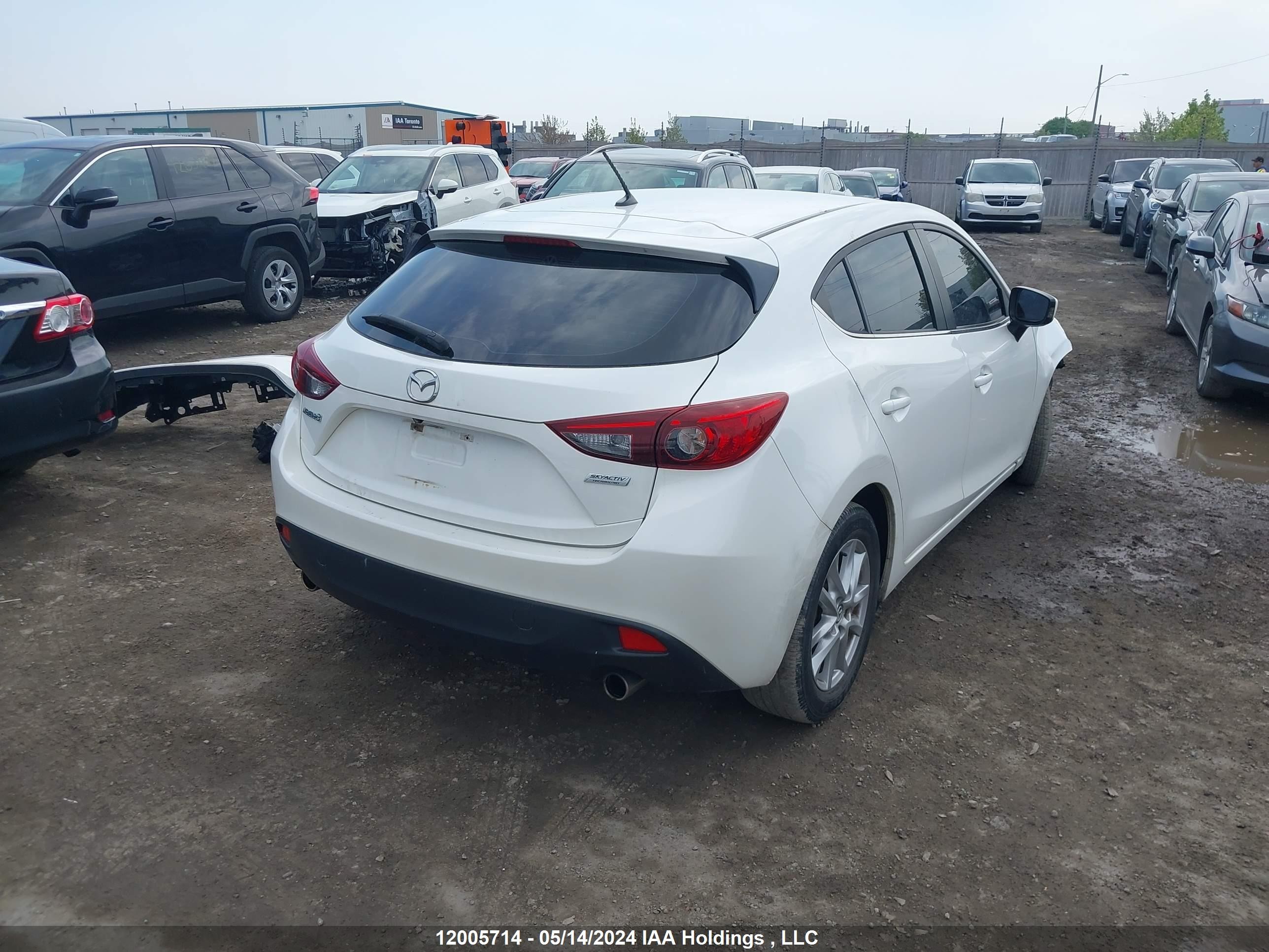 Photo 3 VIN: JM1BM1L70E1153362 - MAZDA 3 