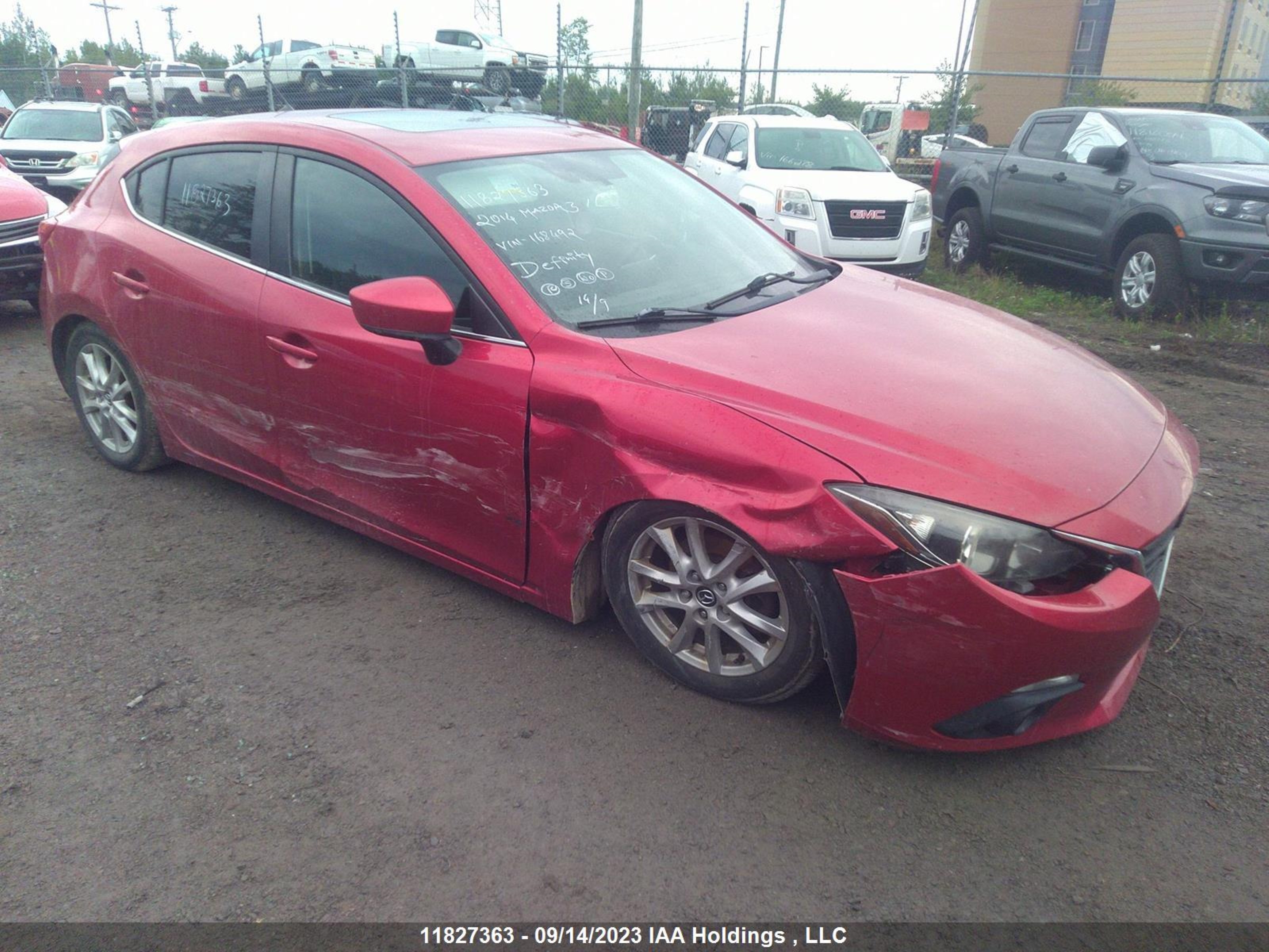 Photo 0 VIN: JM1BM1L70E1168492 - MAZDA 3 