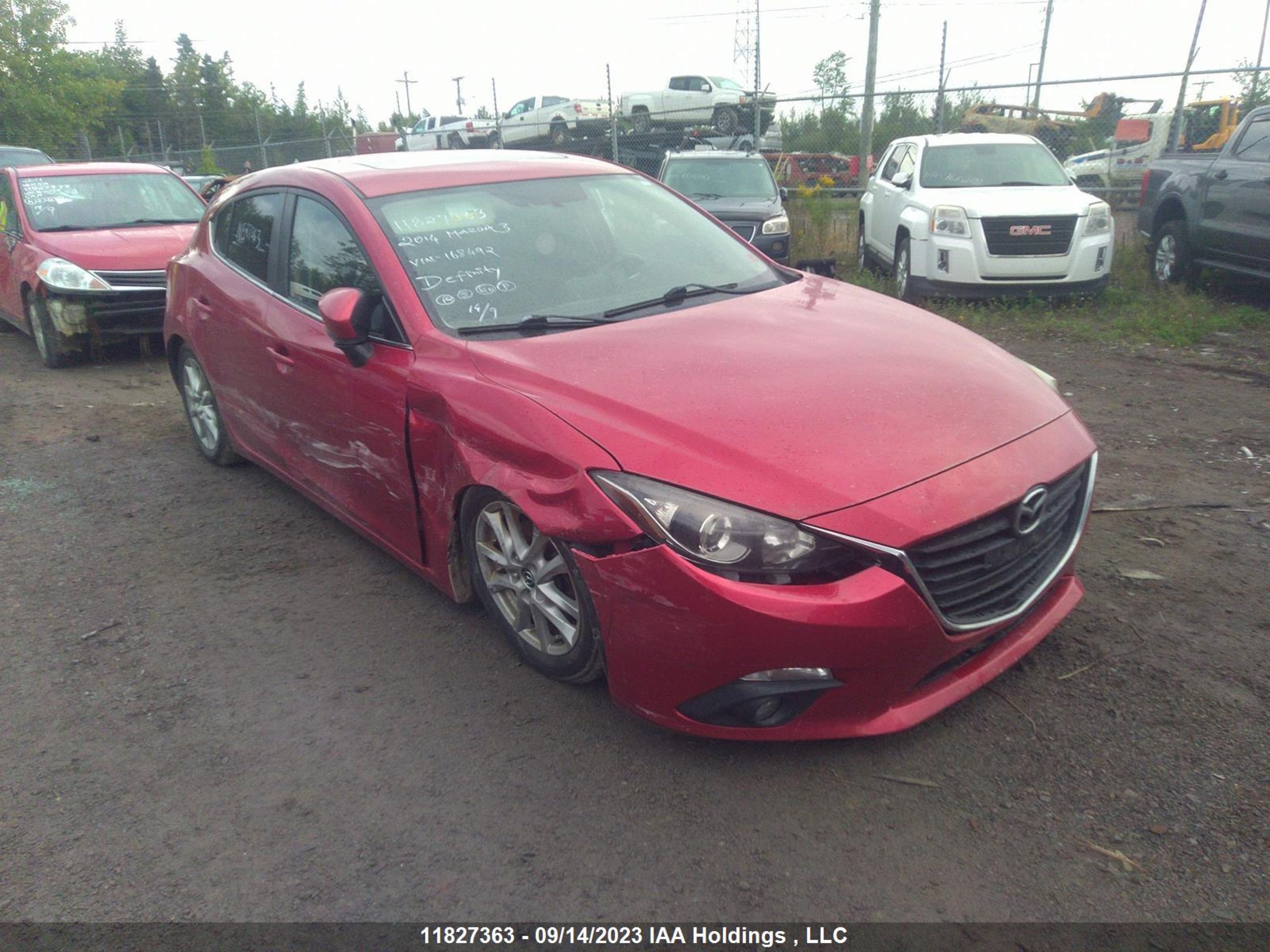 Photo 5 VIN: JM1BM1L70E1168492 - MAZDA 3 