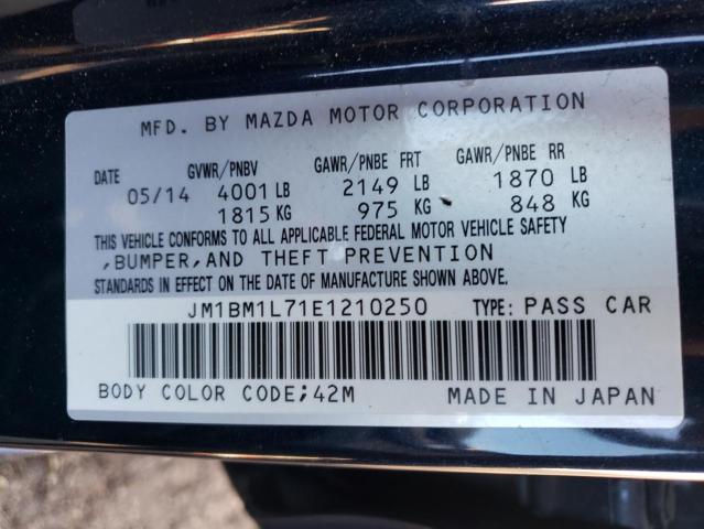 Photo 9 VIN: JM1BM1L71E1210250 - MAZDA 3 TOURING 