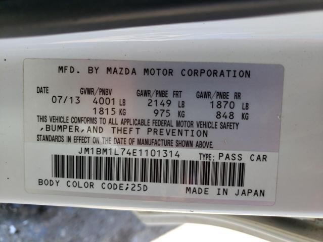 Photo 11 VIN: JM1BM1L74E1101314 - MAZDA 3 TOURING 