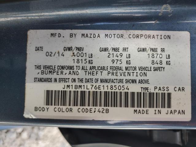 Photo 11 VIN: JM1BM1L76E1185054 - MAZDA 3 TOURING 