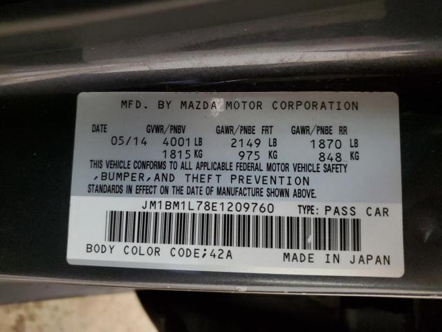 Photo 12 VIN: JM1BM1L78E1209760 - MAZDA 3 