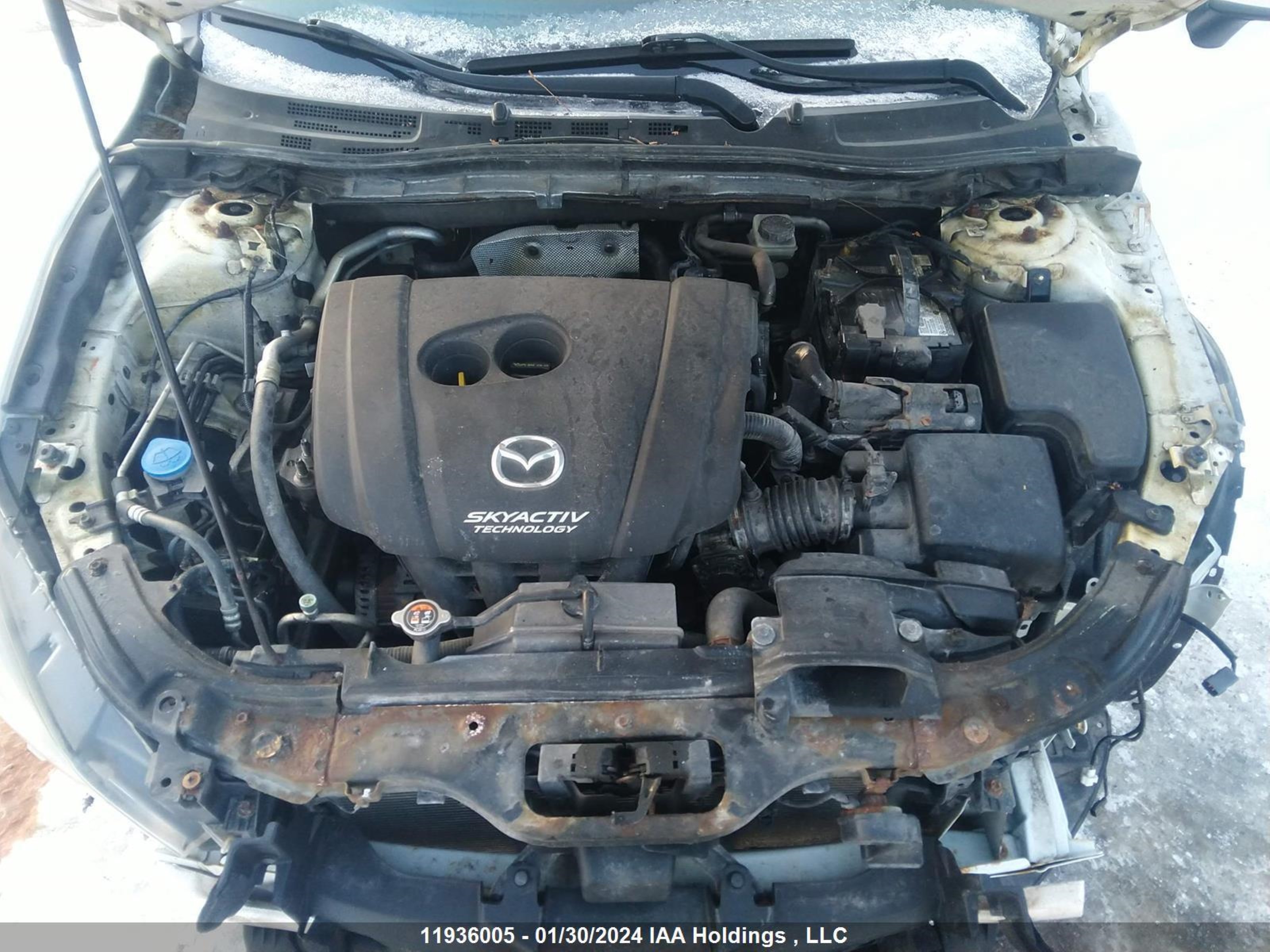 Photo 9 VIN: JM1BM1L79E1105195 - MAZDA 3 