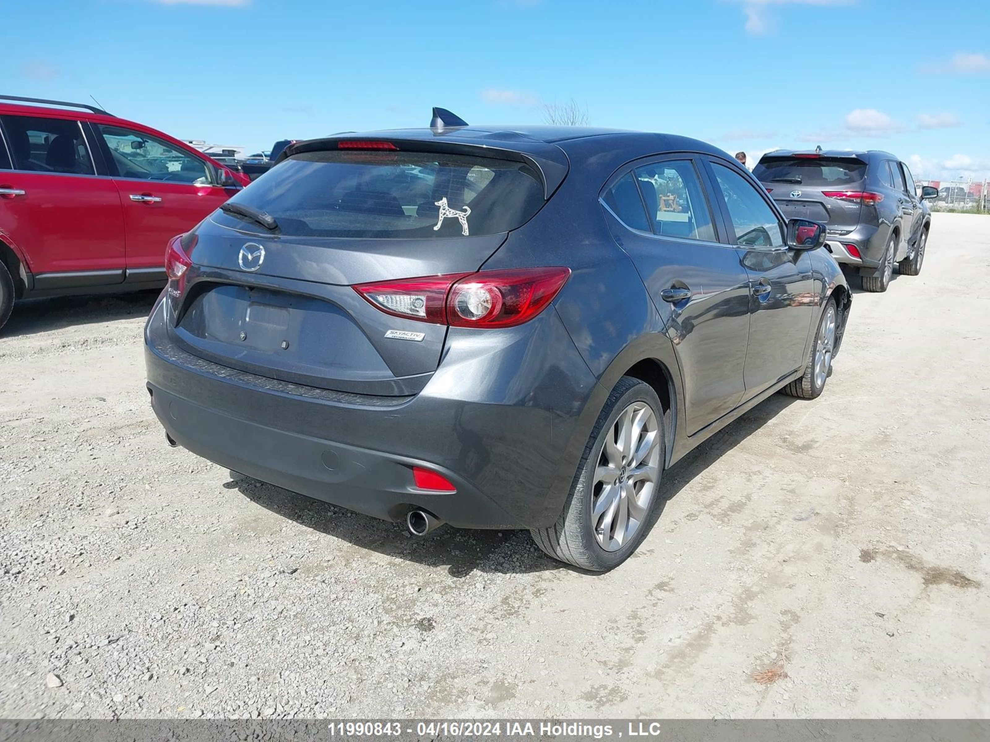 Photo 3 VIN: JM1BM1M31G1353276 - MAZDA 3 