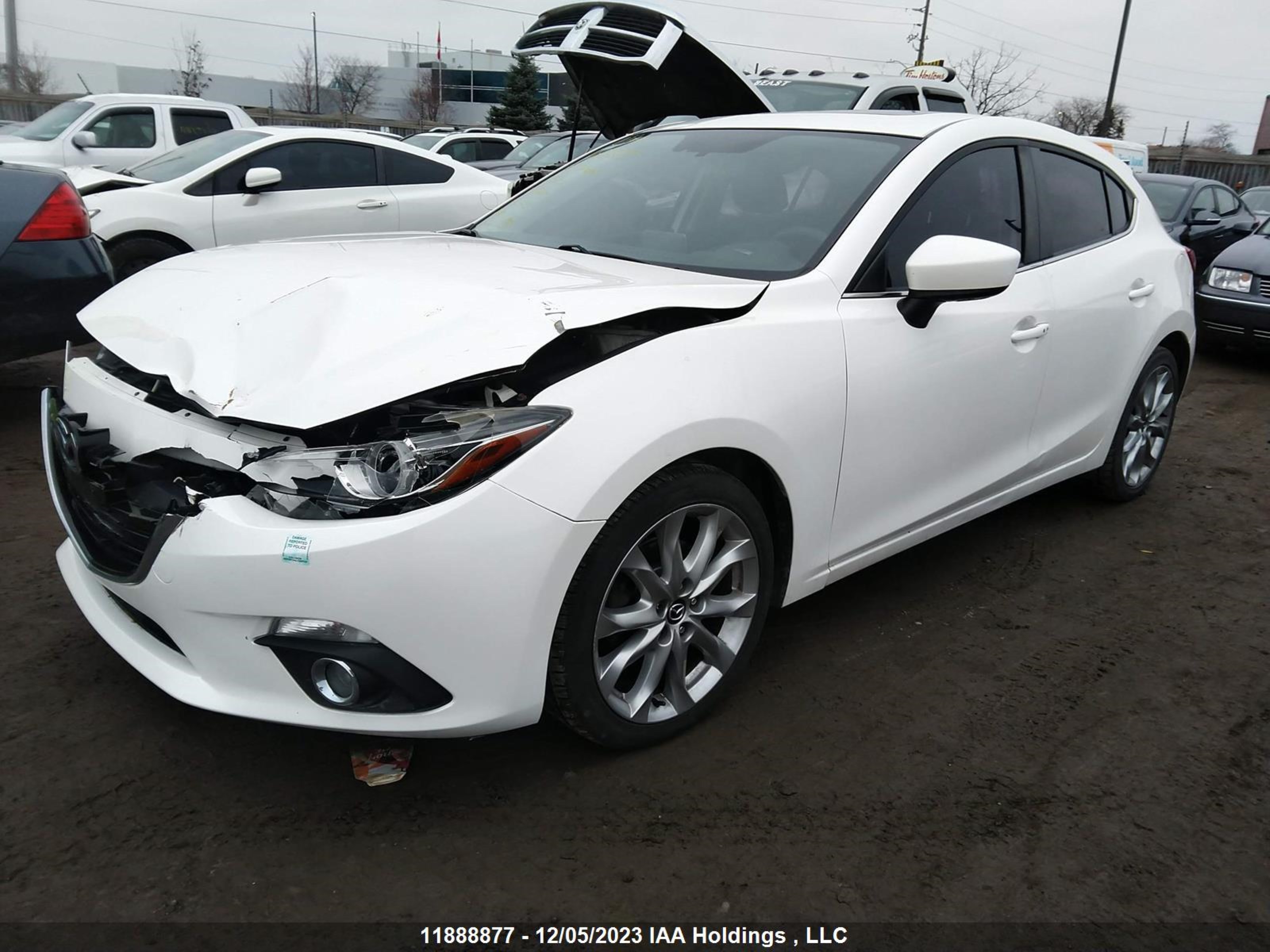 Photo 1 VIN: JM1BM1M36E1172168 - MAZDA 3 