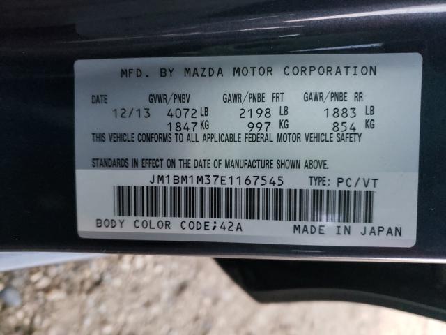 Photo 9 VIN: JM1BM1M37E1167545 - MAZDA 3 GRAND TO 